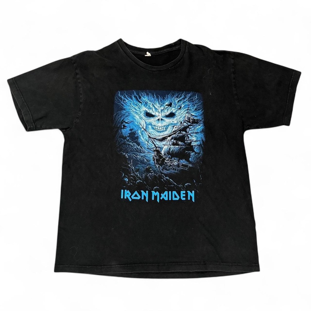 Iron Maiden Brave New World Band T Shirt Black T Shirt Size XL